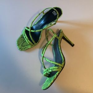 BP Snake Skin Heels